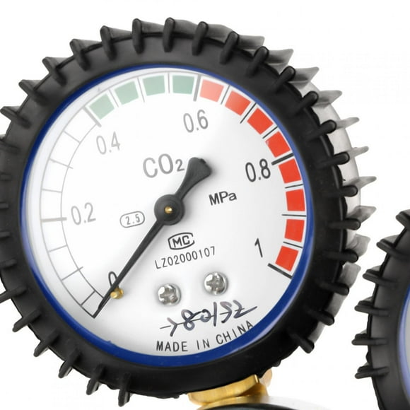 PUSOKEI G5/8 CO2 Pressure Regulator Carbon Dioxide Welding Pressure Reducer Zinc Alloy Pressure Reducer for Welding Cutting Chemical PUSOKEI G5/8 CO2 Pressure Regulator Carbon Dioxide Welding Pressure Reducer Zinc Alloy Pressure Reducer for Welding Cutting Chemical